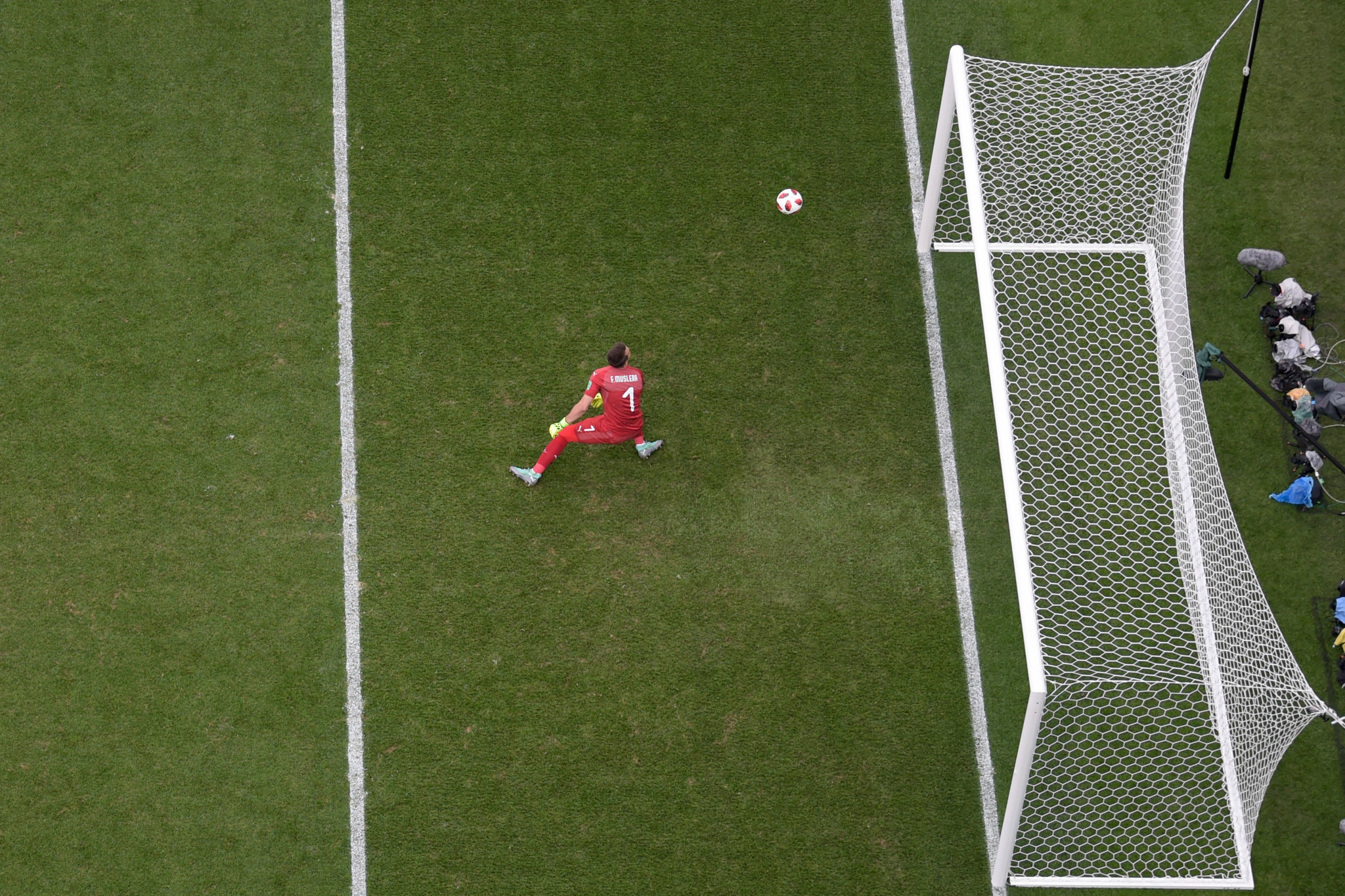 Uruguay's goalkeeper Fernando Muslera made a horrendous mistake for France's second goal ©Getty Images