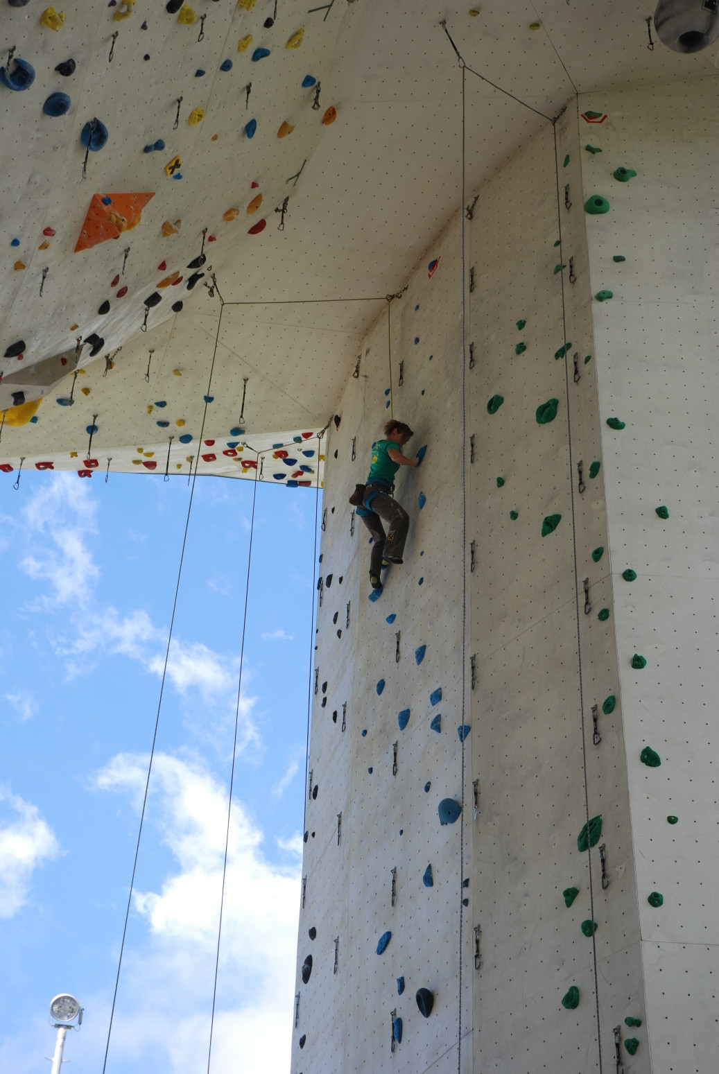 Imst has previously hosted Paraclimbing events ©Kletterzentrum