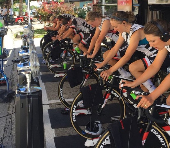 Team Sunweb triumphed in the team time trial ©Twitter/Team Sunweb
