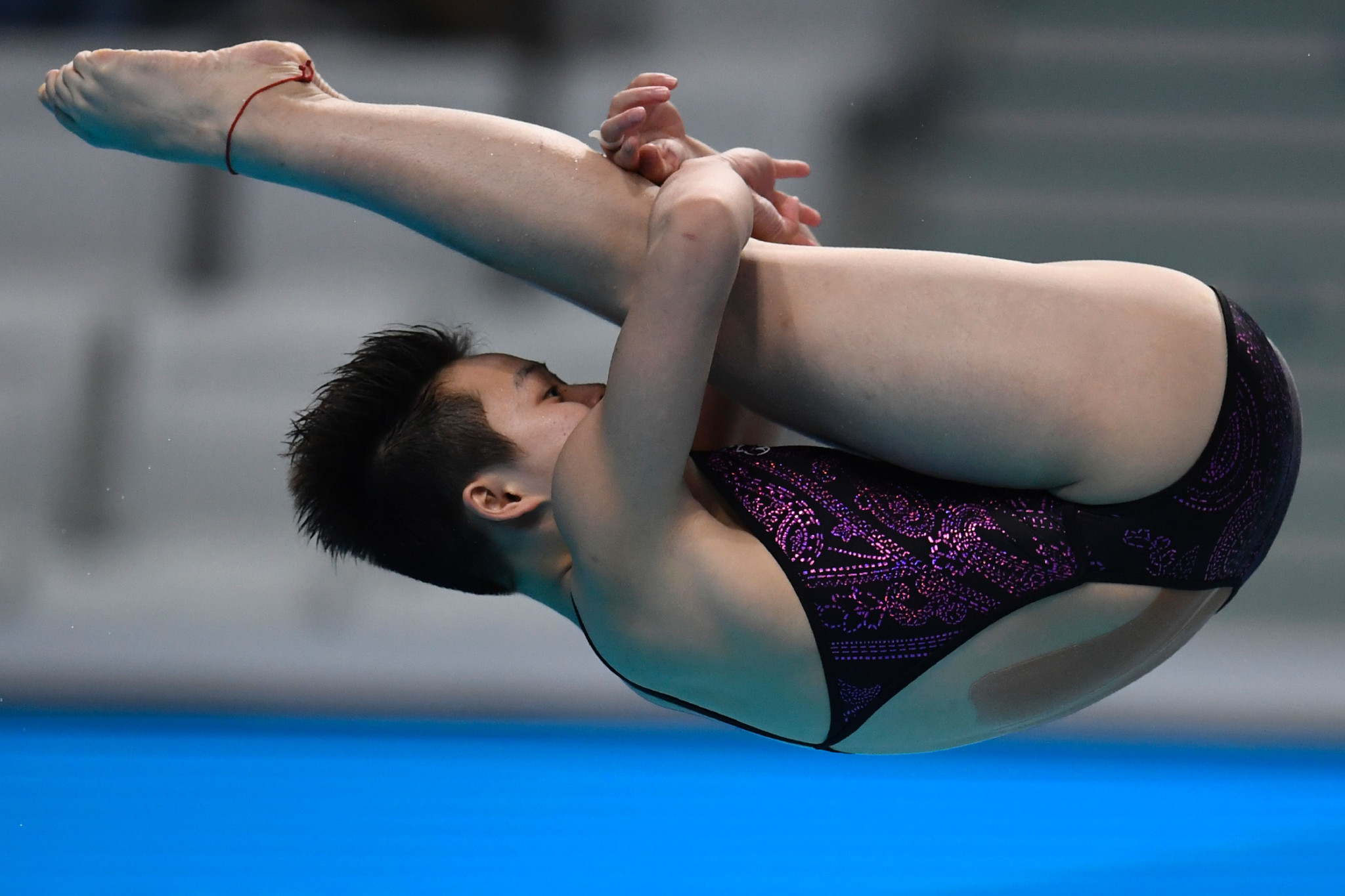 Yiwen Chen claimed women’s synchronised springboard gold with Chunting Wu at the FINA Diving Grand Prix in Bolzano ©Getty Images