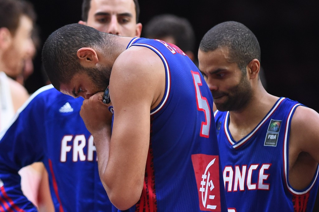 Three missed free throws from France's Nicolas Batum proved costly in overtime ©AFP/Getty Images