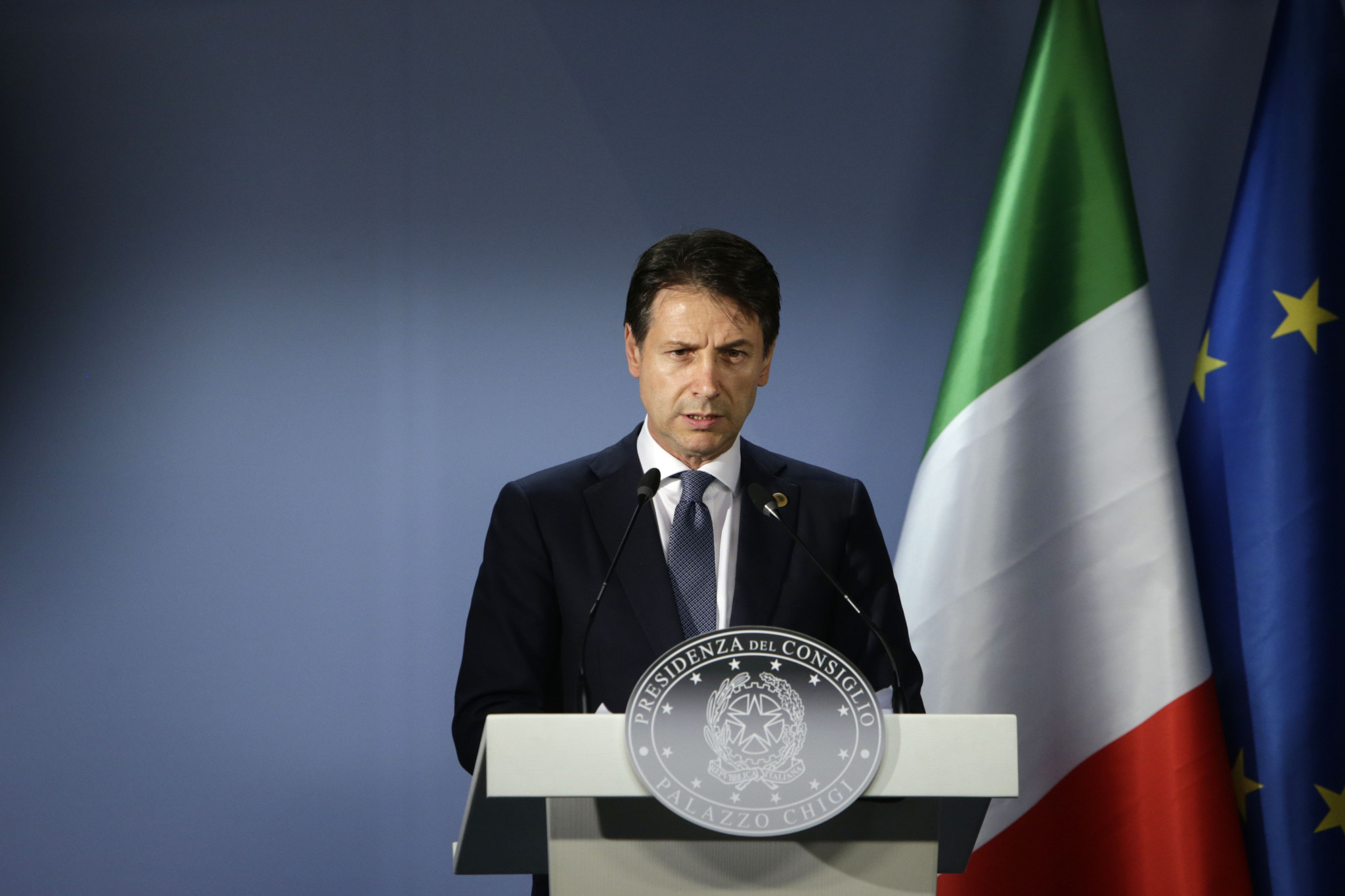 Giuseppe Conte's administration has backed the Italian bid ©Getty Images