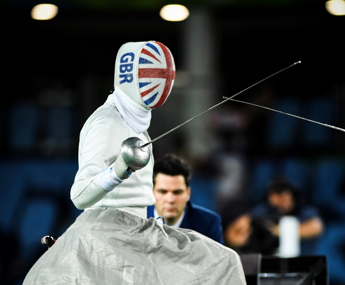 Gilliver wins gold at IWAS Wheelchair Fencing World Cup