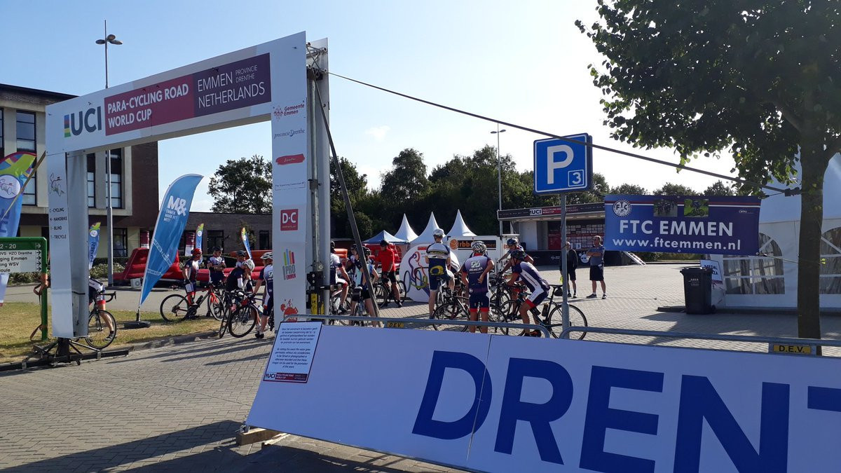 Road races were the focus as the UCI Para-cycling Road World Cup continued in Emmen ©Twitter/ParaSportNL