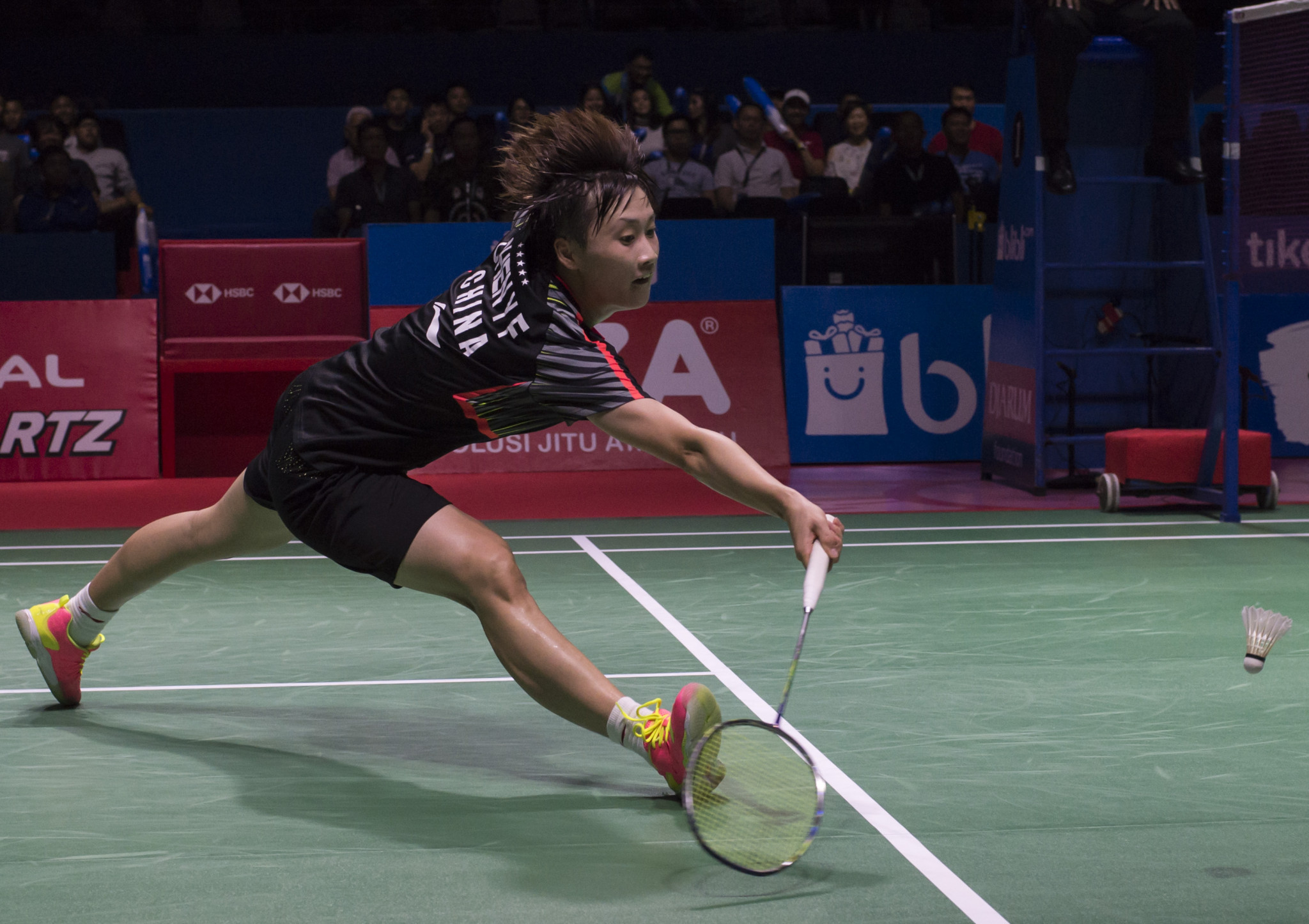 Chinese Taipei's Chen Yufei won an epic semi-final t the BWF Indonesia Open today ©Getty Images