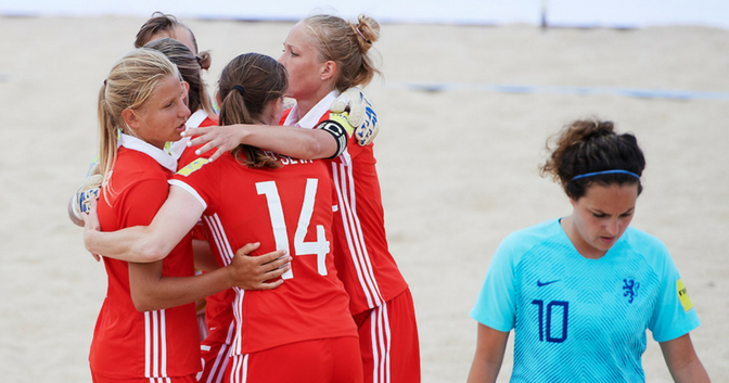Russia and Spain to meet in Women's Euro Beach Soccer Cup final