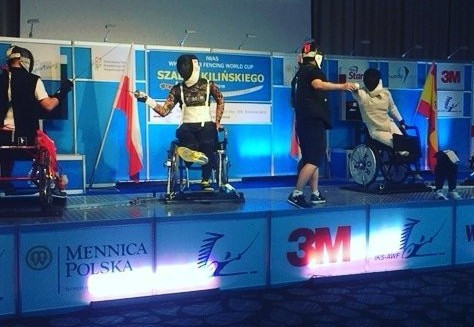 Ukraine claim double gold but Paralympic champion beaten at IWAS Wheelchair Fencing World Cup