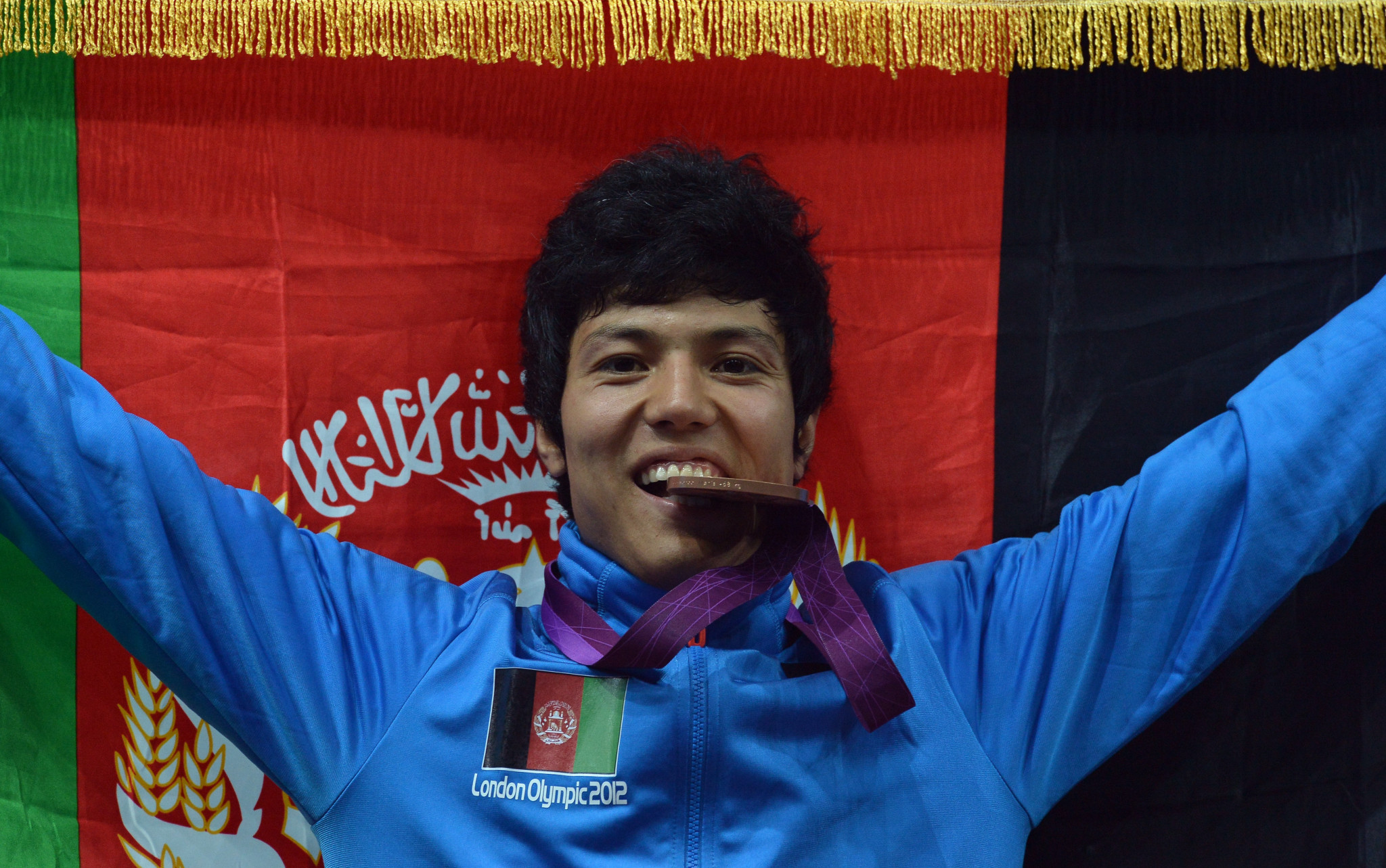 Taekwondo medallist Nikpa expresses hope for Afghanistan after competing at Olympic Esports Week