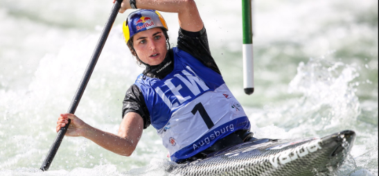 Fox blitzes to sixth successive ICF Canoe Slalom World Cup gold in Augsburg K1