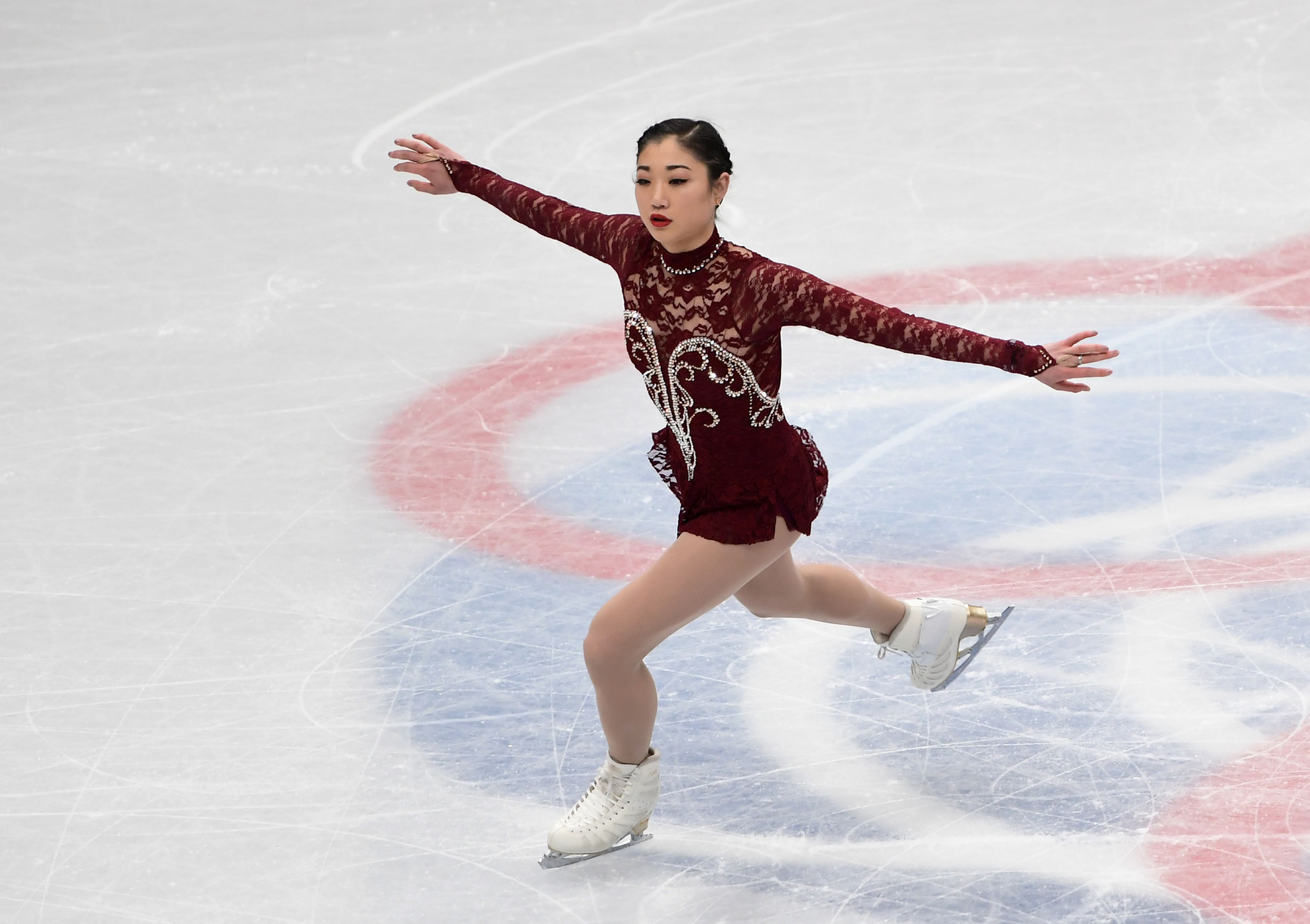 The United States' Mirai Nagasu has announced plans to take an indefinite break from competitive figure skating ©Getty Images