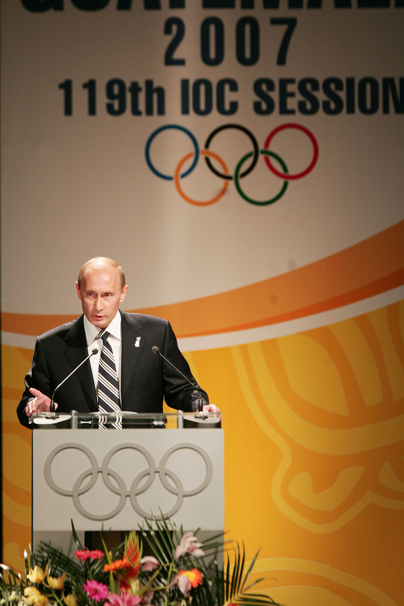 Vladimir Putin's speech to the IOC at its Session in Guatemala in 2007 proved decisive in Sochi being awarded the 2014 Olympic and Paralympic Games - marking the start of Russia's 