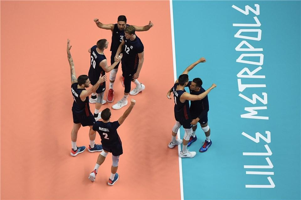 United States beat Olympic champions Brazil to earn the bronze medal ©FIVB