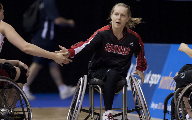 Chantal Benoit is considered among the greatest wheelchair basketball players of all time ©Getty Images