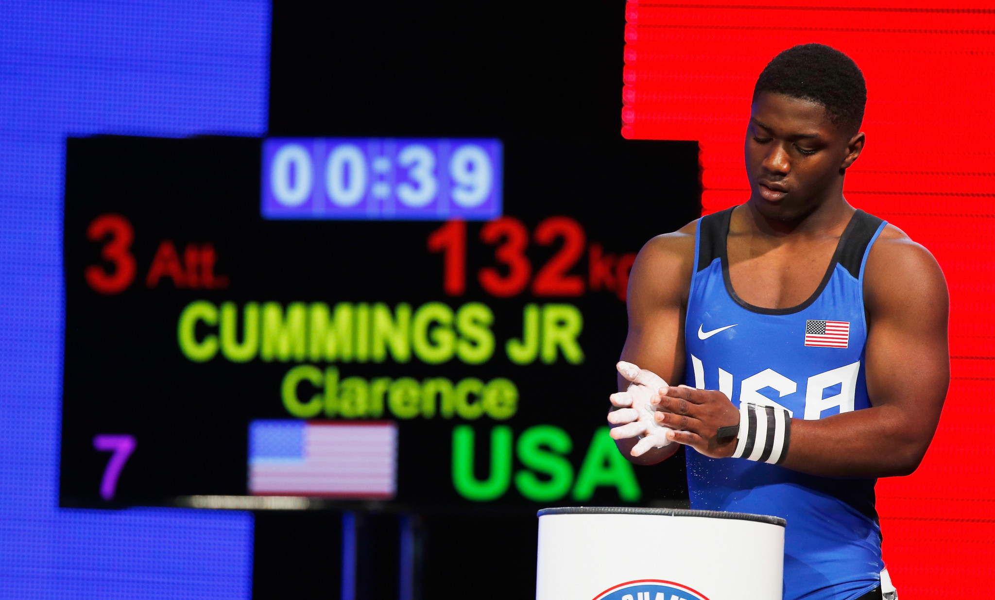 Cummings Jr earns third straight title at IWF Junior World Championships