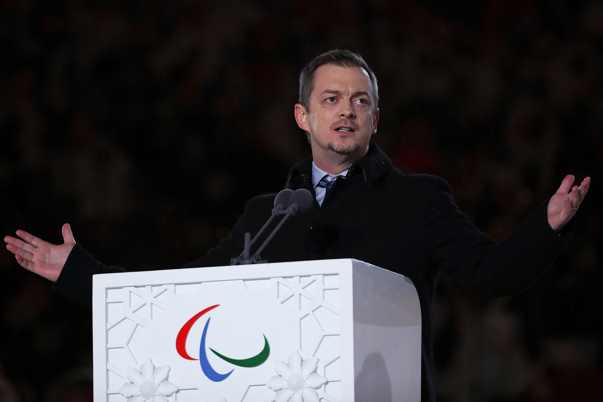 IPC President Andrew Parsons promised the agreement with ASICS would benefit the Paralympic Movement ©Getty Images