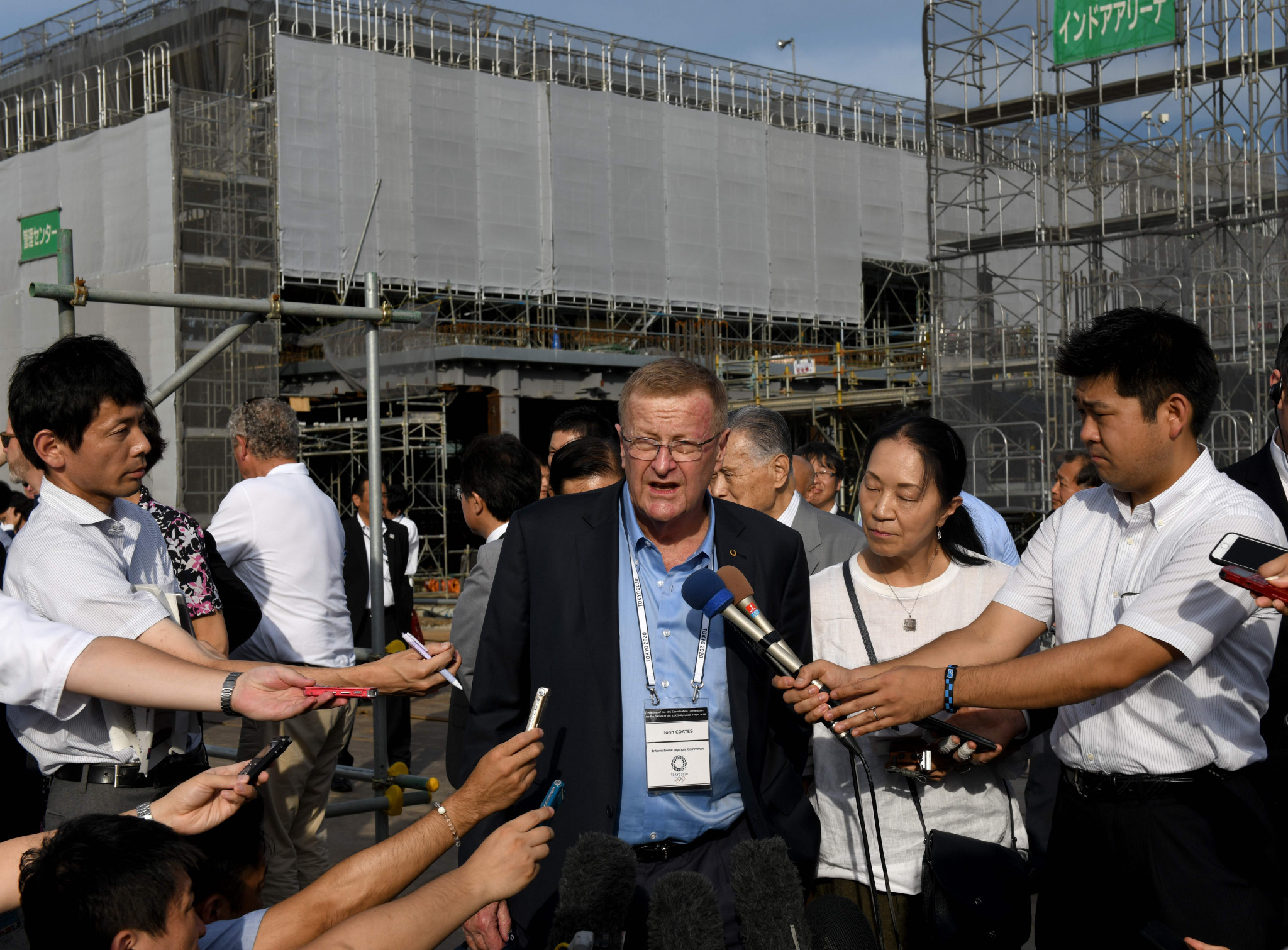 John Coates claimed the IOC were continuing to work with Tokyo 2020 to reduce costs ©Getty Images