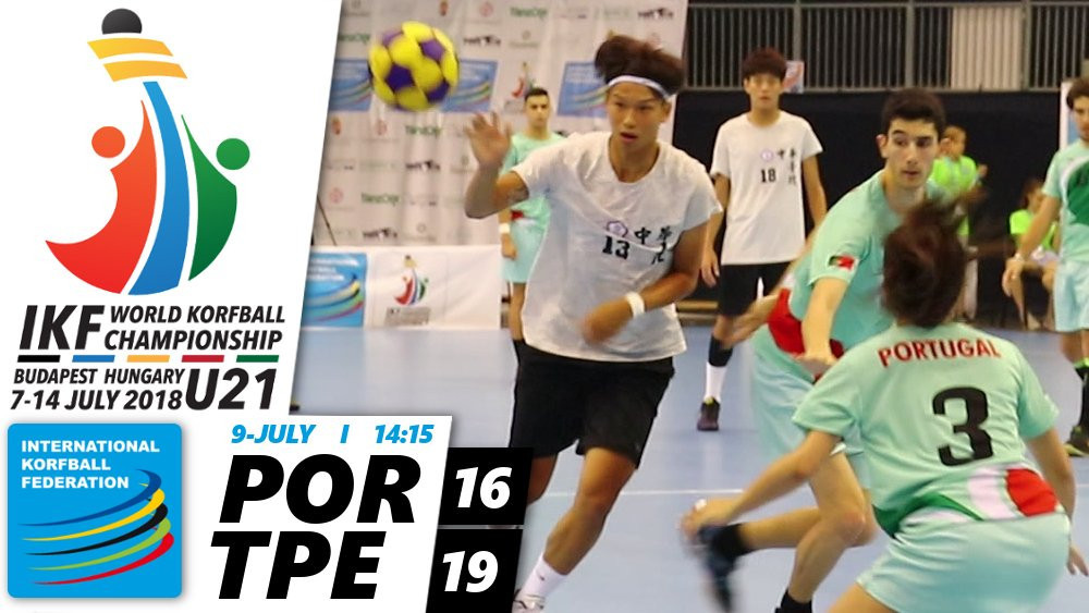 Chinese Taipei maintain 100 per cent start to Under-21 World Korfball Championships