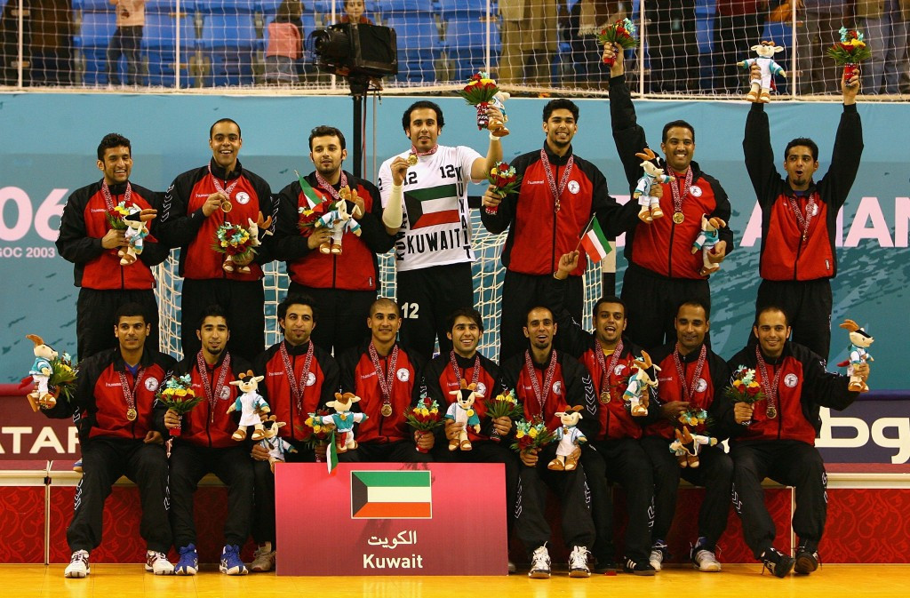 Kuwait won Asian Games gold in Doha in 2006