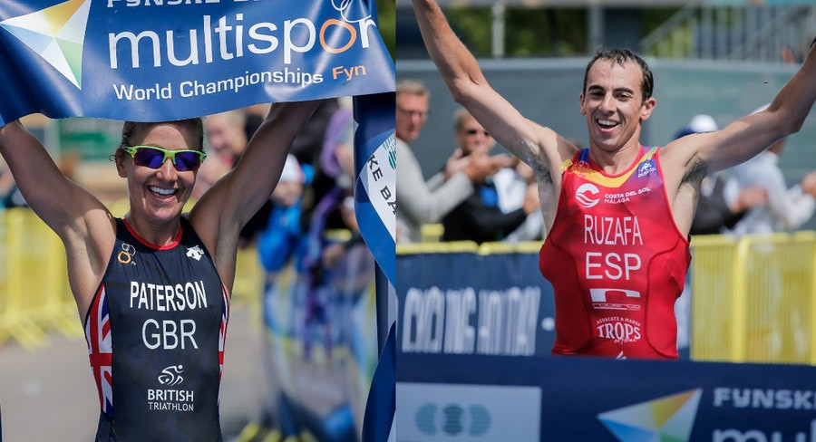 Spanish and British cross-triathlon wins at ITU Multisport World Championships