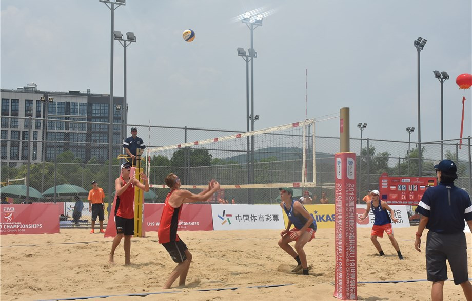 Europeans shine on opening day of Beach Volleyball Under-19 World Championships