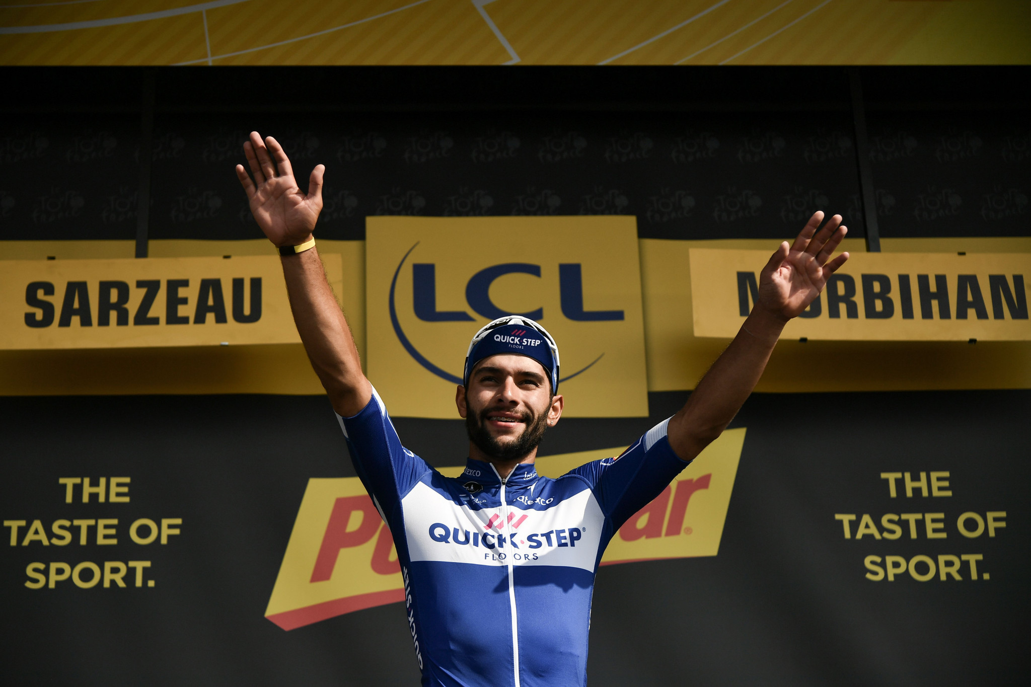 Gaviria sprints to second stage win at 2018 Tour de France
