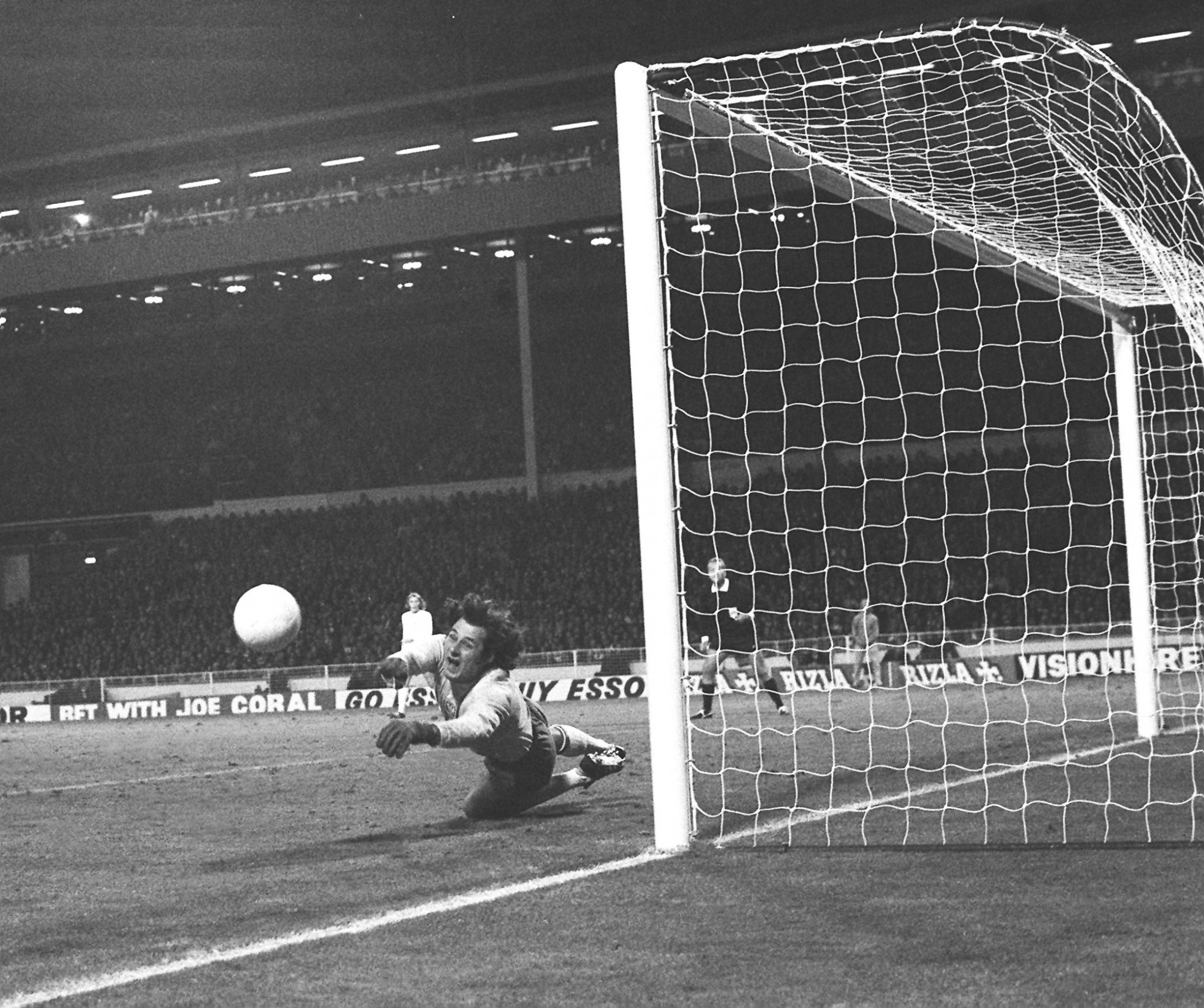 An inspired performance from Poland's goalkeeper Jan Tomaszewski, a figure of fun before the match, at Wembley in 1973 meant England failed to qualify for the following year's World Cup ©Getty Images