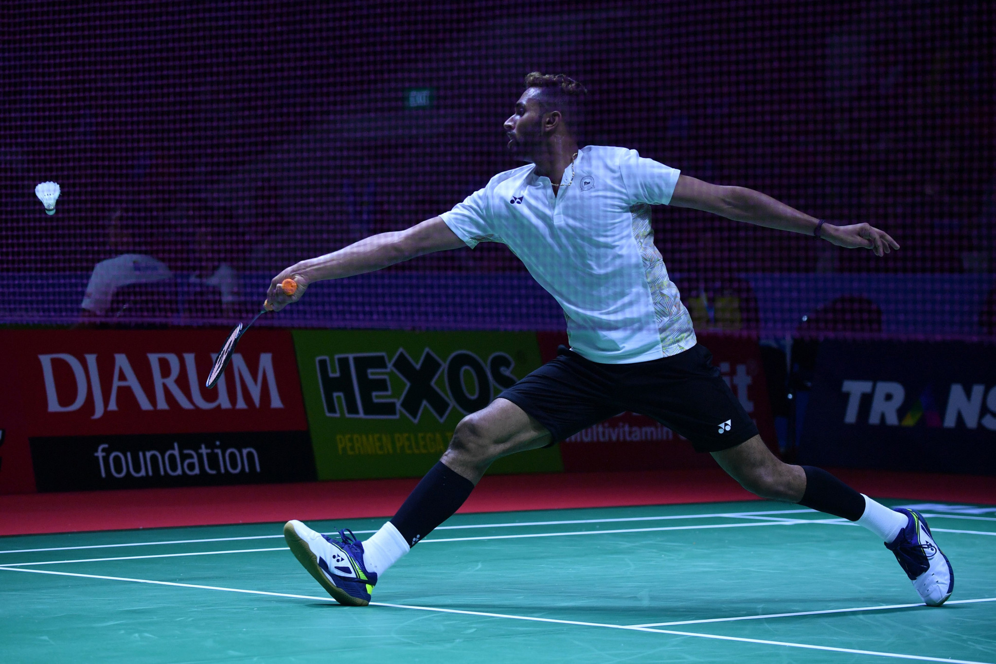 India's HS Prannoy was among the winners in the first round of the men's singles draw ©Getty Images