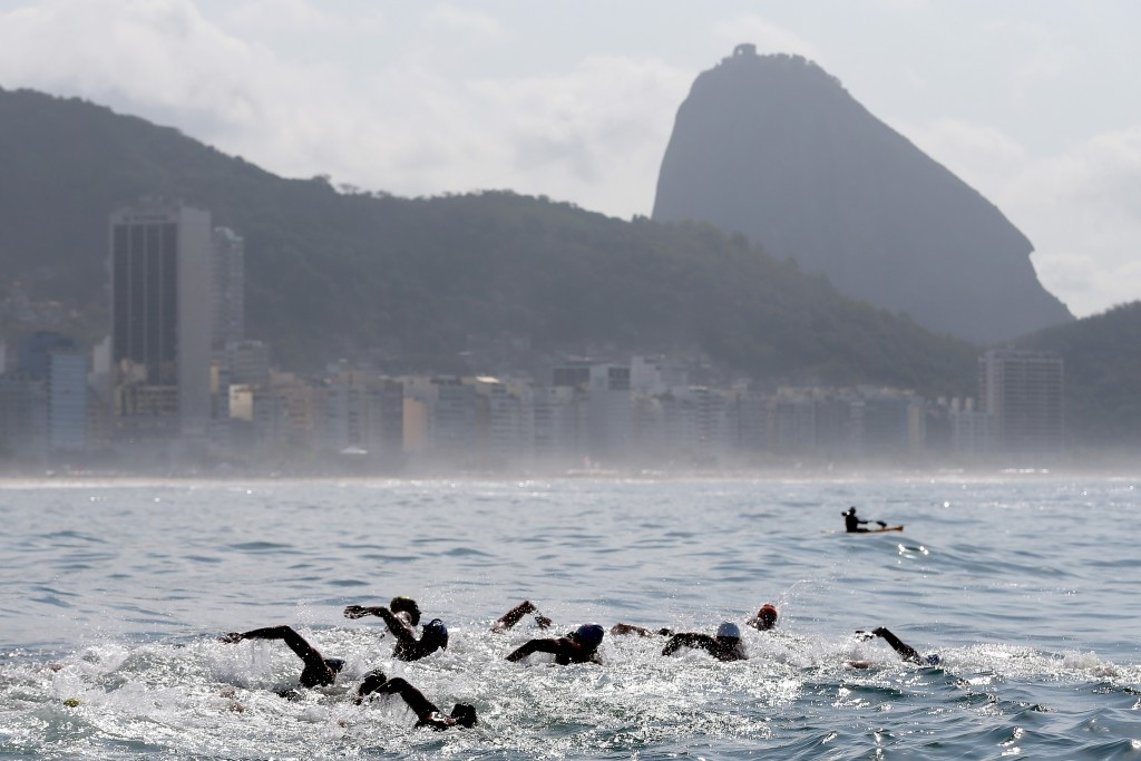 FINA's medical committee has said the water for the Olympic Test event for marathon swimming in Rio last month was safe ©Getty Images