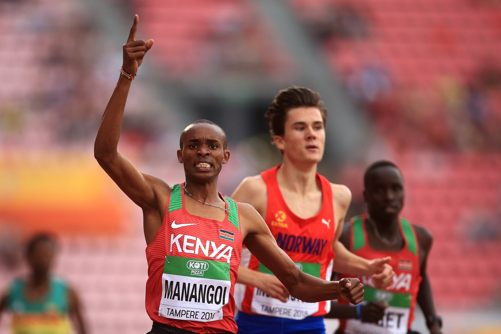 Manangoi edges Ingebrigtsen to IAAF World Under-20 1,500m gold in Tampere