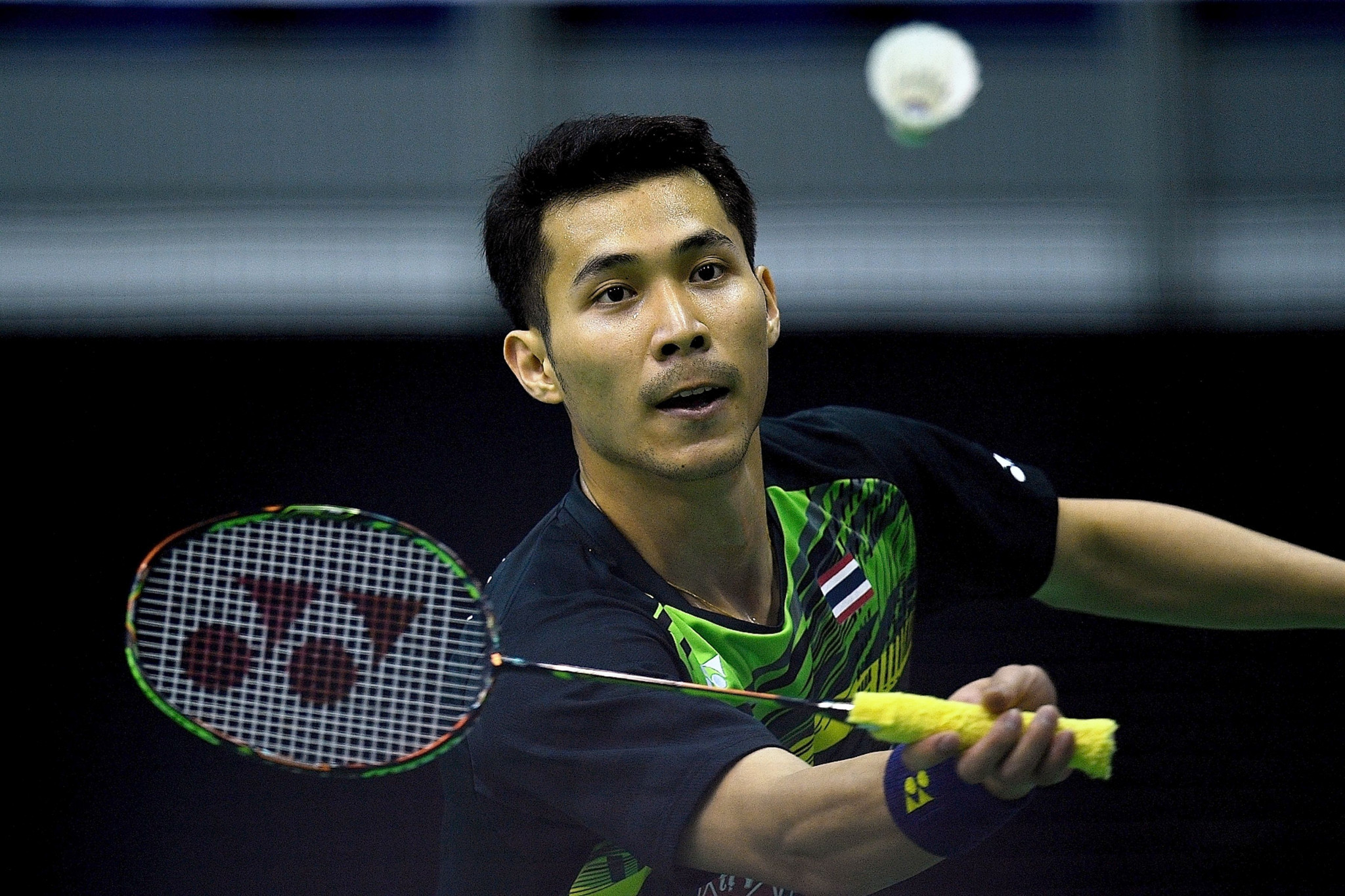 Suppanyu Avihingsanon is the only Thai left in the men's or women's singles draw ©Getty Images