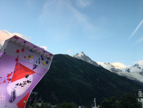 Pilz earns first gold with last lead climb to deny Garnbret at IFSC Chamonix World Cup