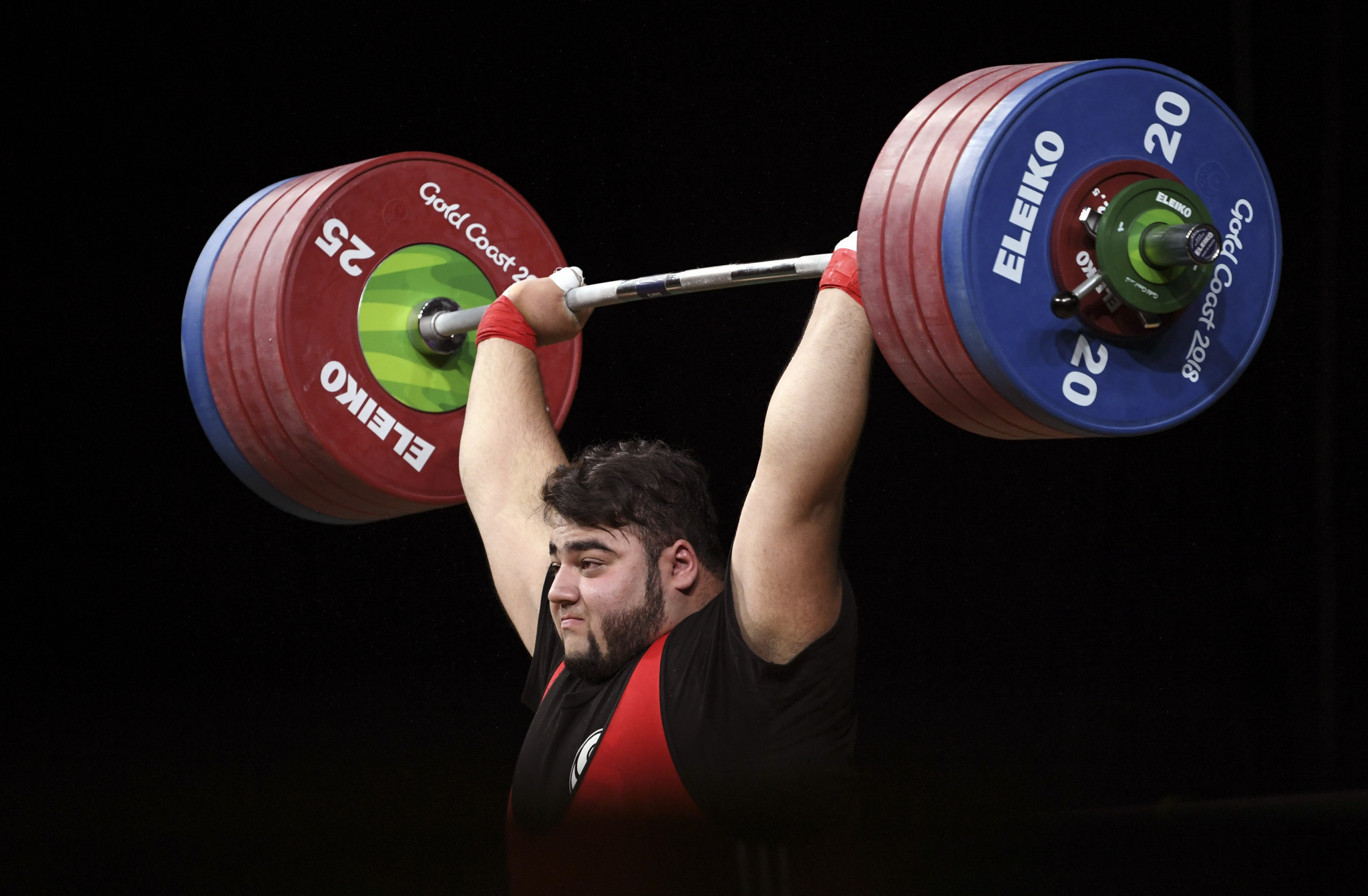 Pakistan's Muhammad Nooh Dastgir Butt was the overall bronze medallist in the men's over-105kg category ©Getty Images