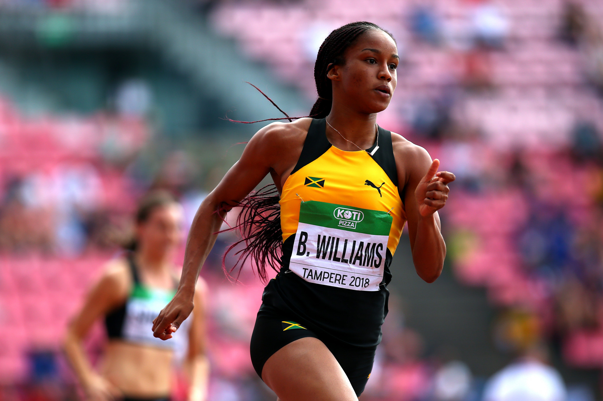 Williams completes sublime sprint double over 200m at IAAF World Under-20 Championships in Tampere