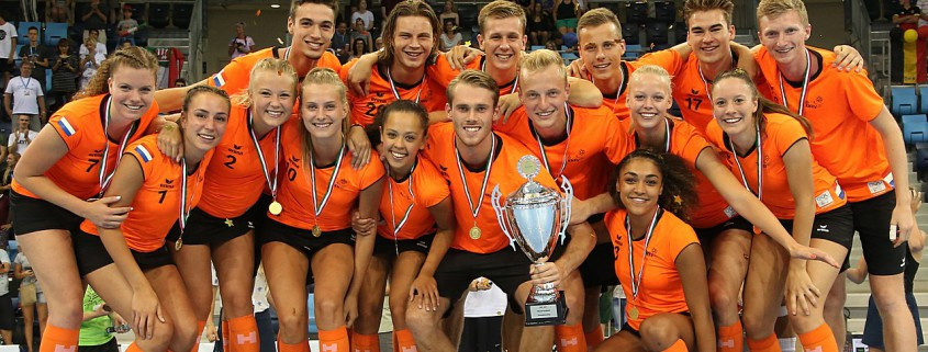 The Netherlands won the Under-21 World Korfball Championships in Budapest after defeating rivals Belgium in the final ©IKF