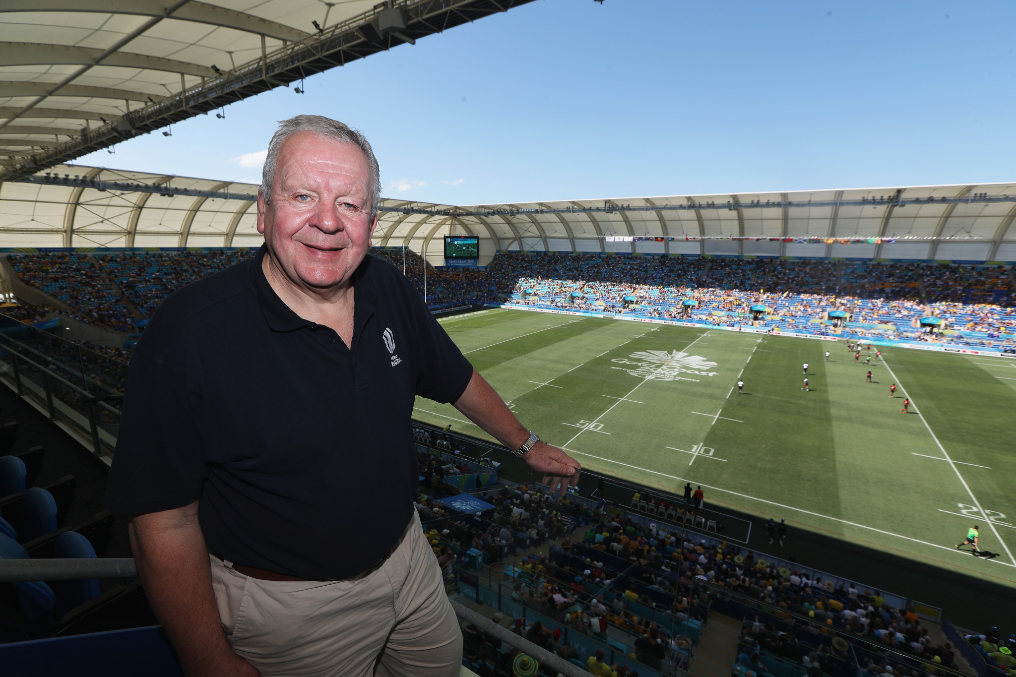 Bill Beaumont congratulated Samoa and offered hope to Germany ©Getty Images