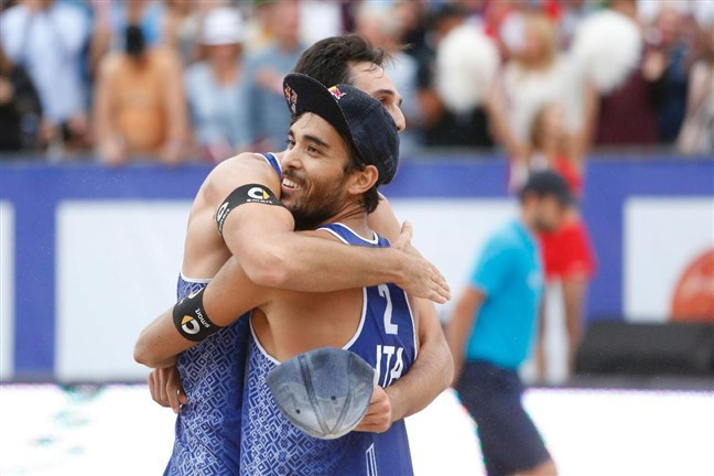 Italy's Paolo Nicolai and Daniele Lupo will begin their bid to claim a fourth continental crown in five years tomorrow with the Beach Volleyball European Championships set to begin in The Netherlands ©CEV