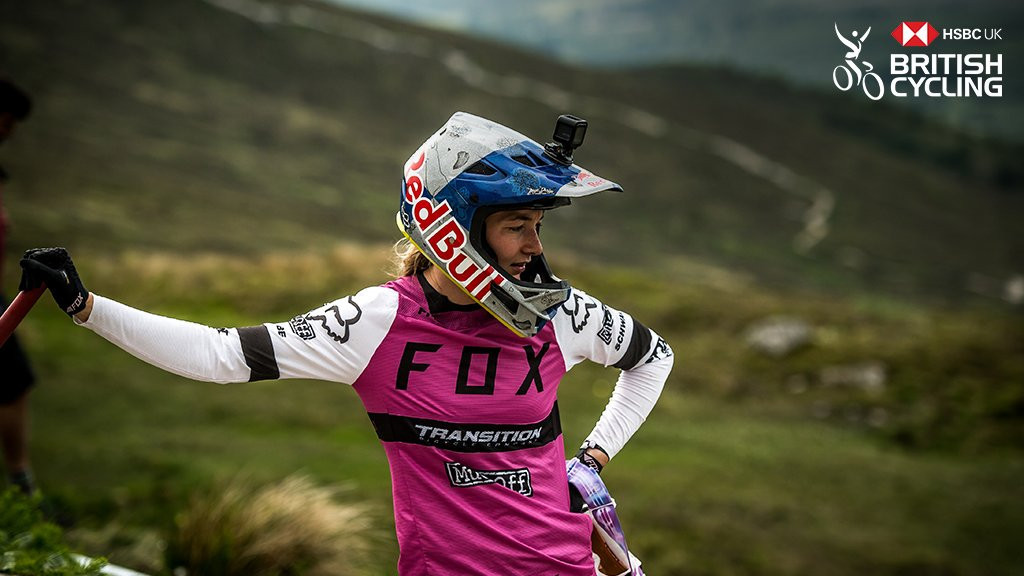 Tahnée Seagrave earned downhill victory in Andorra ©British Cycling