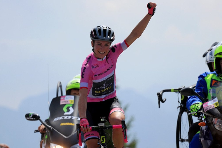 Annemiek van Vleuten claimed her first Giro Rosa title in style ©UCI