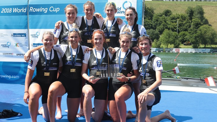 New Zealand earned five victories at the Rowing World Cup in Lucerne ©World Rowing