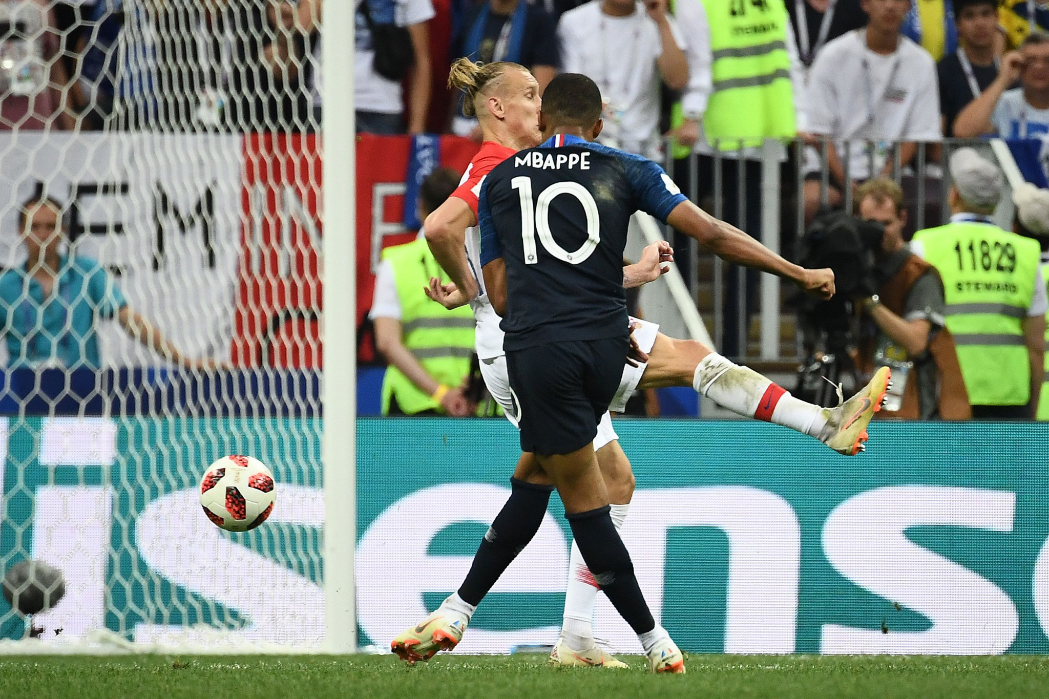 Kylian Mbappe scored France's fourth goal from range to utlimately seal their second World Cup success ©Getty Images