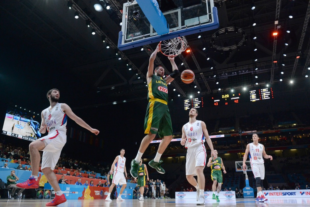 Lithuania edge past Serbia to reach consecutive EuroBasket finals and earn Olympic qualification