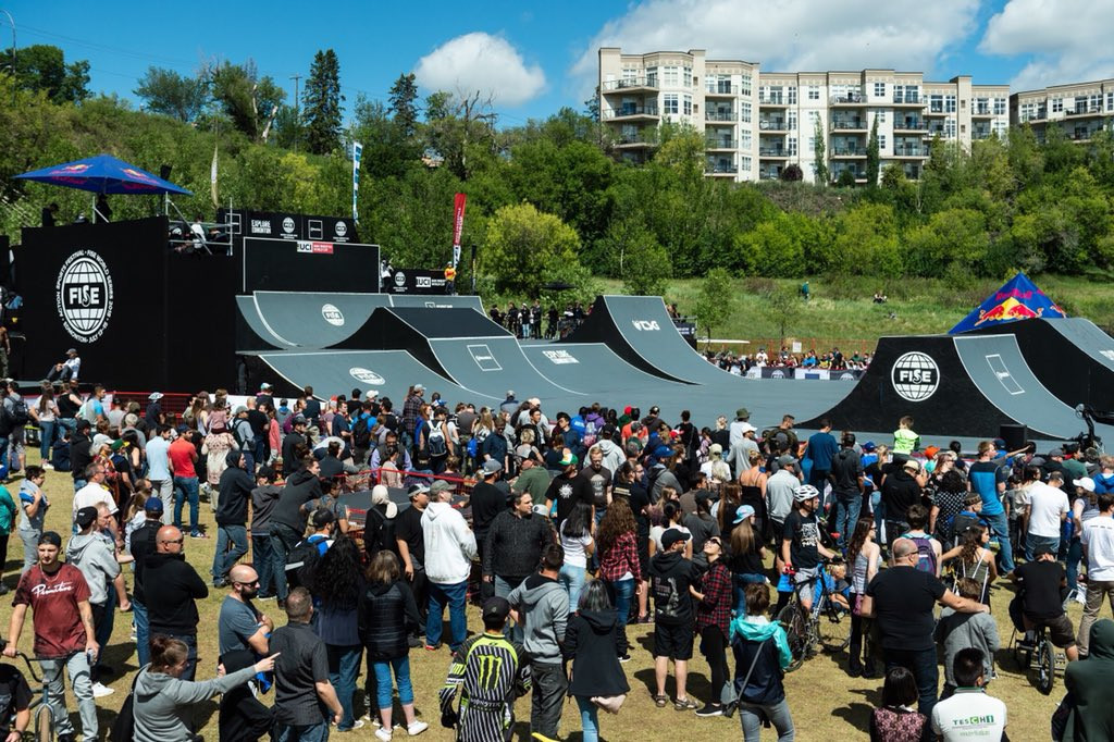 The three-day FISE World Series event in Edmonton ended with a series of finals ©UCI