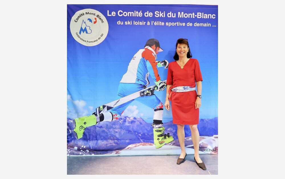 Anne-Chantal Pigelet-Grevy also sits on the Mont Blanc Committee ©SkiChrono