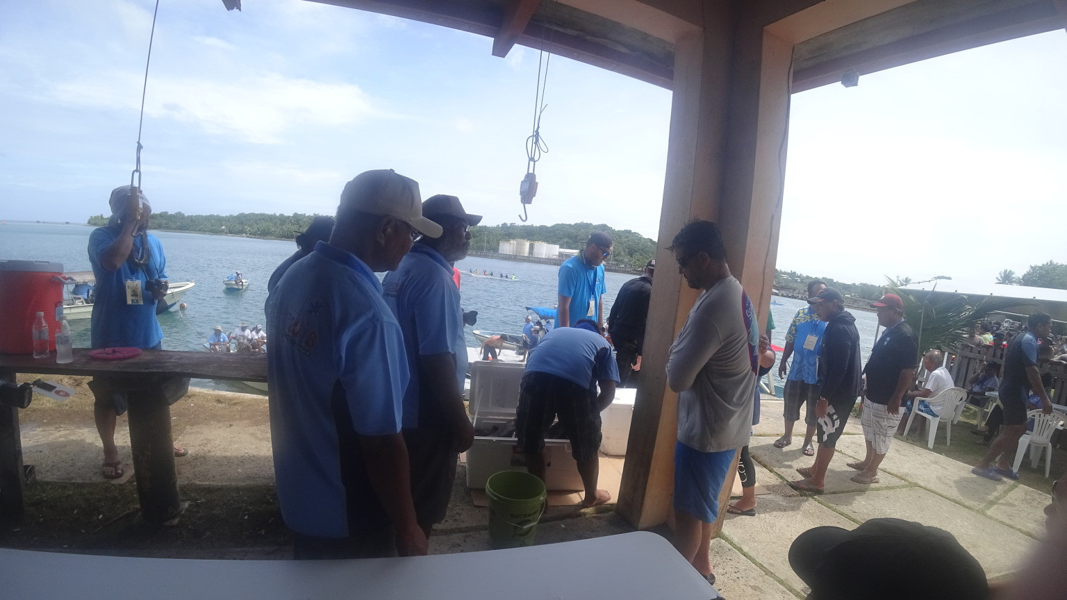 The individual spearfishing event was held today ©2018 Micronesian Games
