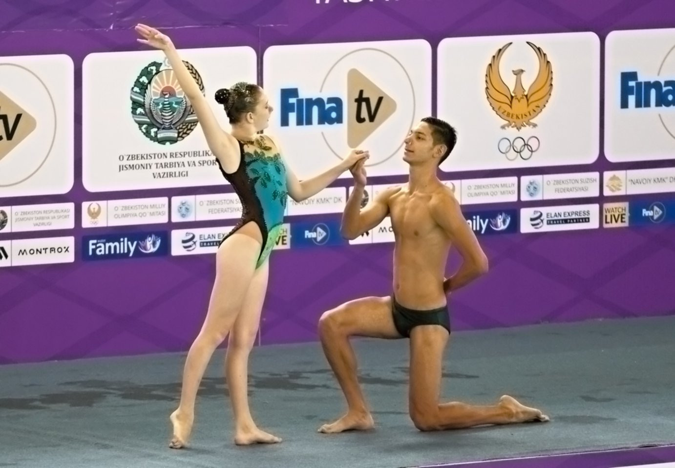 Mixed duet competitions will feature in the event for the first time ©FINA