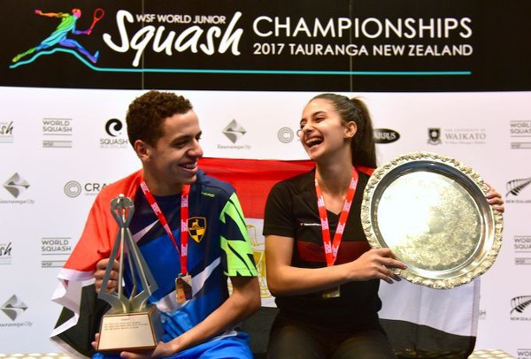 Egyptians Marwan Tarek and Rowan Reda Araby have been confirmed as top seeds for the event ©WSF