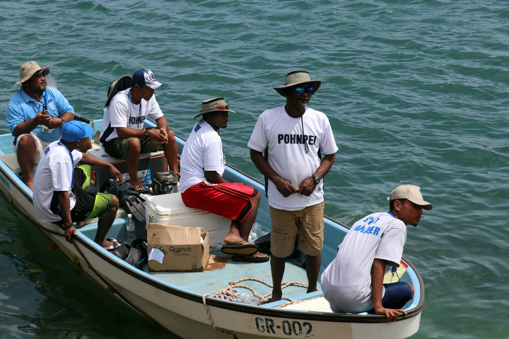 The event brought an end to spearfishing competition at the Games ©2018 Micronesian Games