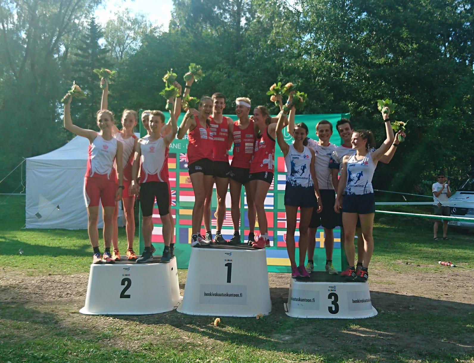 Switzerland earned sprint relay gold on the first day of action at the World University Orienteering Championships ©Facebook/WUC Orienteering 2018