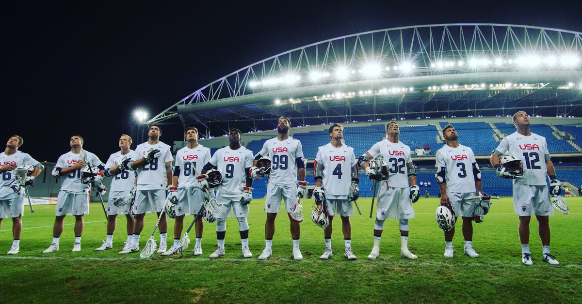 The United States have finished top of the World Lacrosse Championships blue division after thrashing England today ©USLacrosse/Twitter
