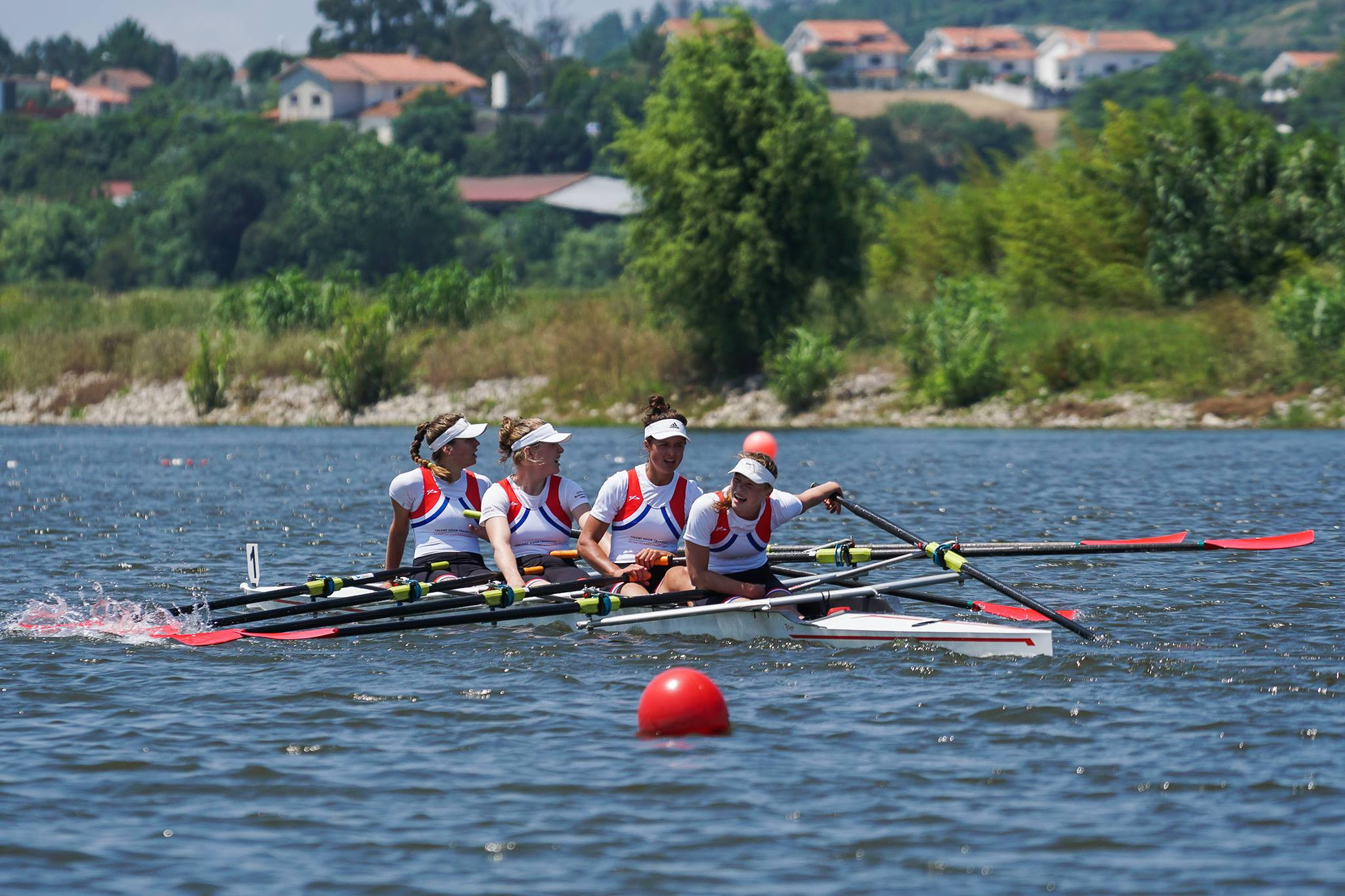 Rowing competition drew to a close with a day of finals ©Facebook/EUG Coimbra
